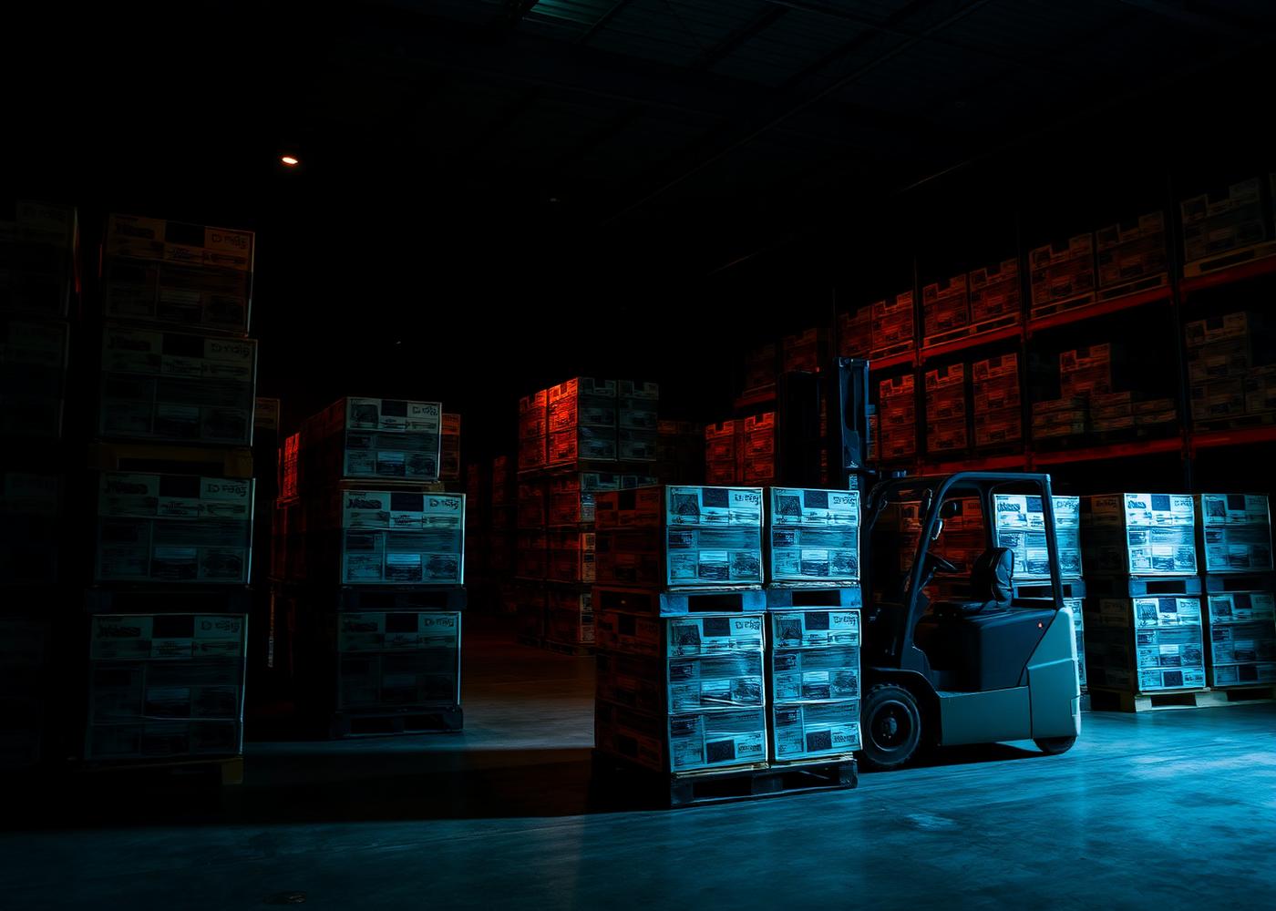Almacén de Comercializadora Daro con inventario de vinos y licores listo para envío
